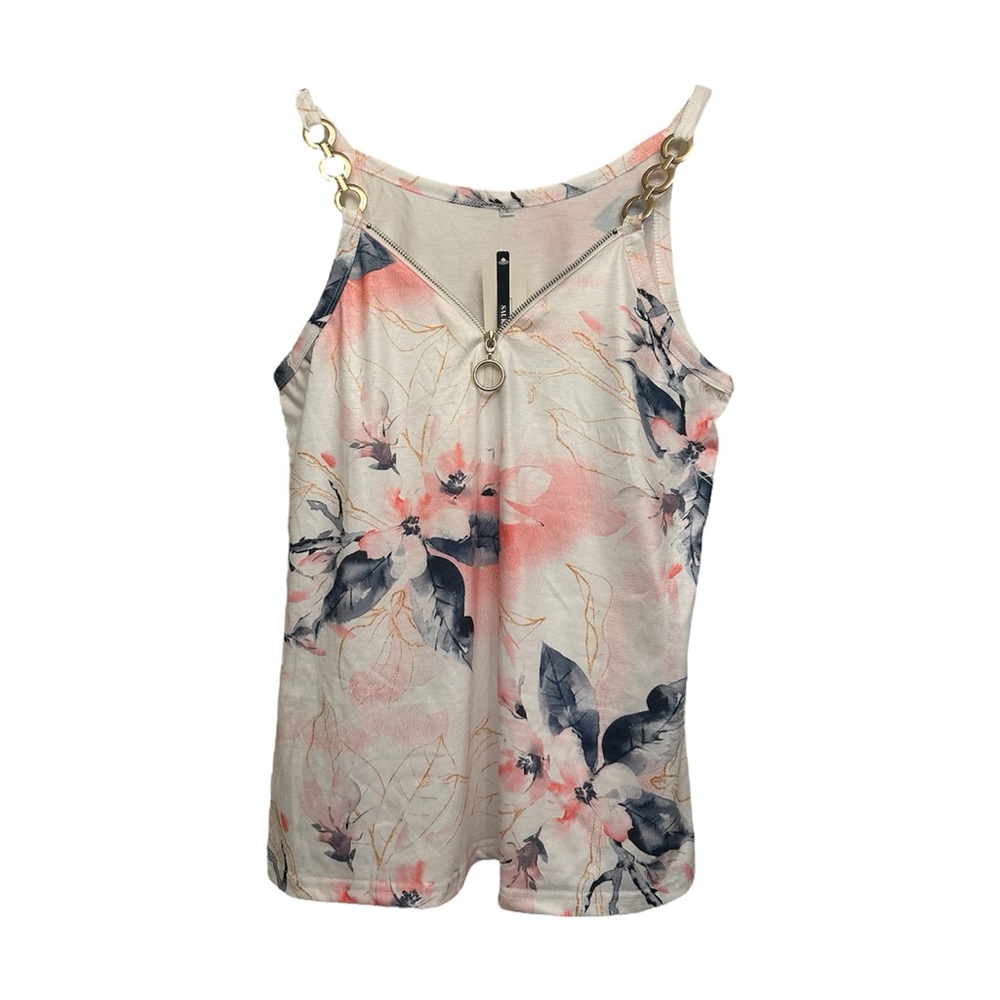 Soukole - Summer - V-Neck Zipper front - Tank Top